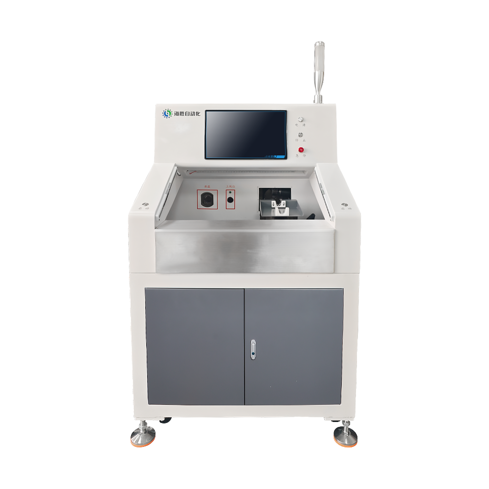 シールドメッシュマシンHS-QFS150Y自動ストリッピング、切断、フリッピング、ブラッシング